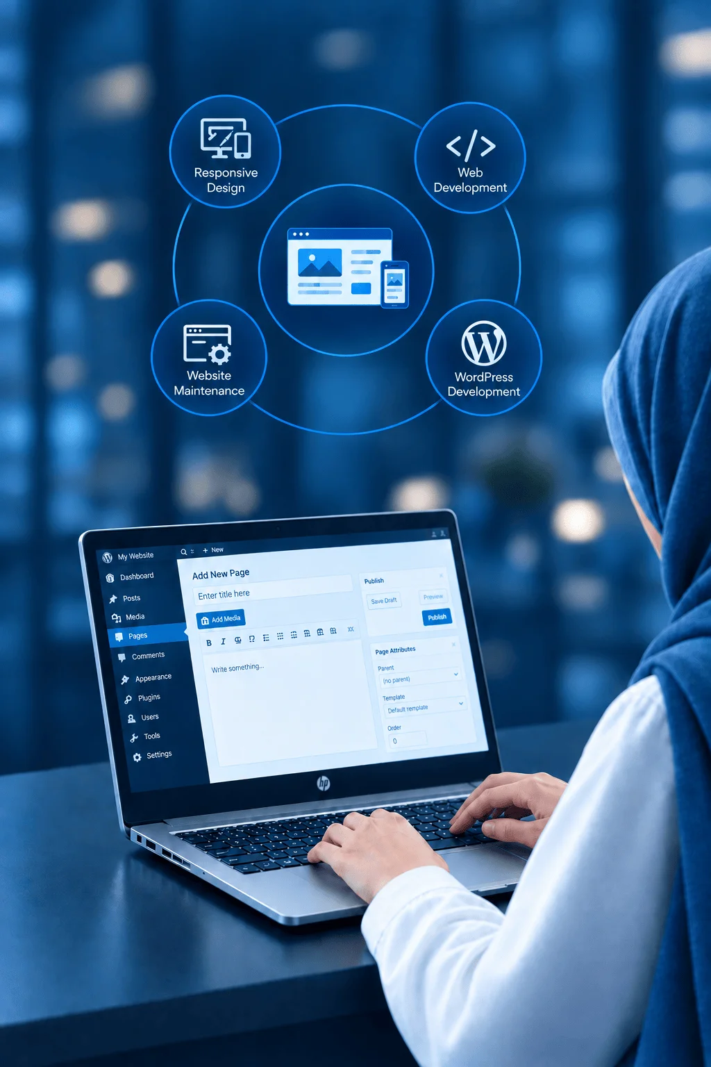 WordPress Web Developer services